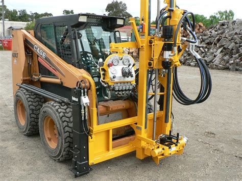 skid steer for well drilling